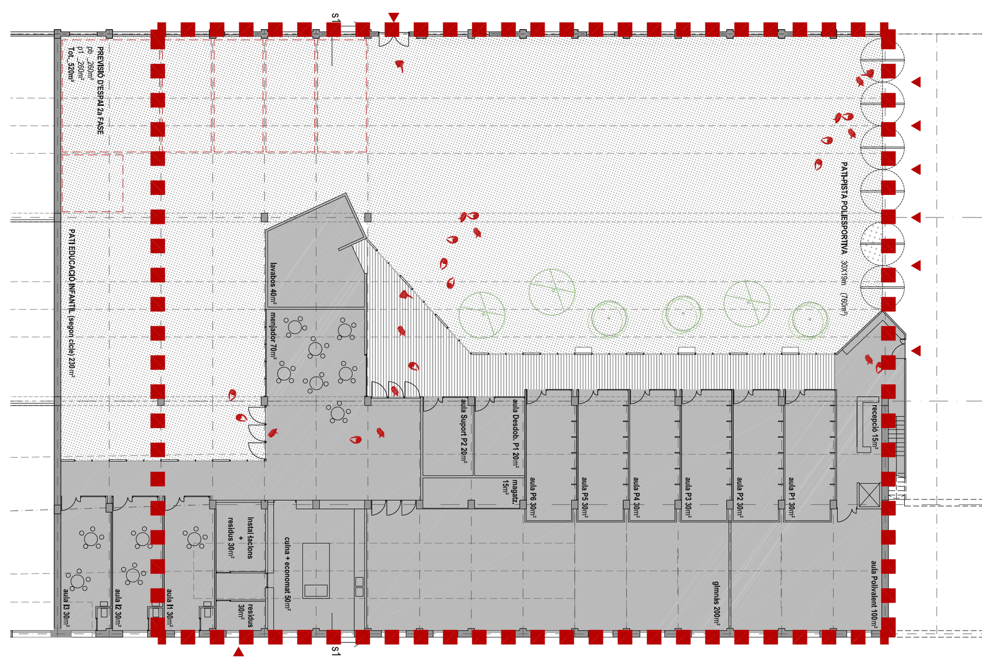 Plànol de l'edifici